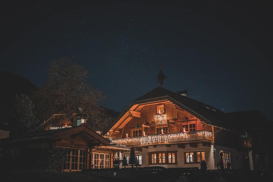 Ferienwohnung Schossleitner - Der Wohlfuehl-Ansitz Am Wolfgangsee Mit Weitblick سانكت جيلجن المظهر الخارجي الصورة